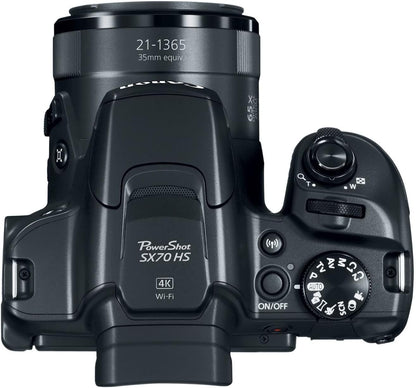 Canon 3071C001 Powershot SX70 HS Digital Camera 65x Zoom