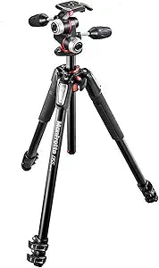 Manfrotto MK055XPRO3-3W Aluminum Tripod Kit 3-Way Head