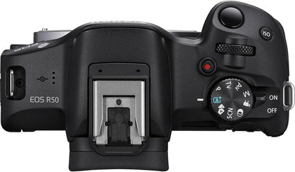 Canon EOS R50 Mirrorless Camera Bundle (Renewed)
