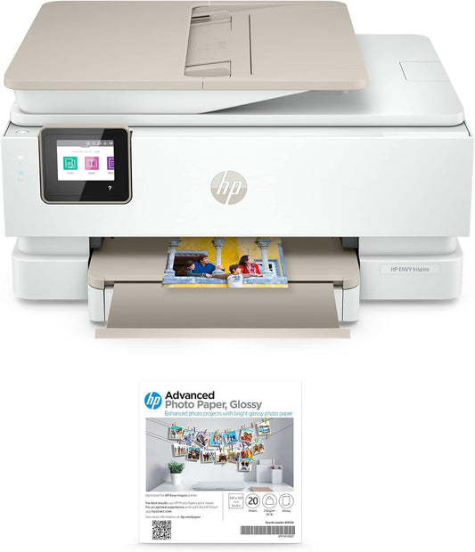 HP Envy 7955e Inspire Wireless All-in-One Printer with Paper