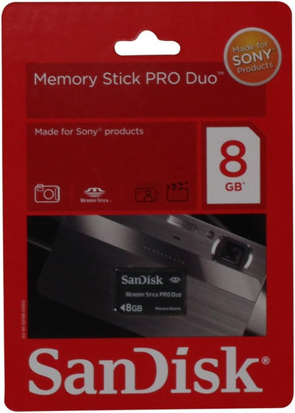 SanDisk SDMSPD-8192-A11 8GB Memory Stick Pro Duo