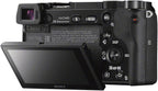 Sony ILCE6000L/B Alpha a6000 Mirrorless Camera with 16-50mm Lens