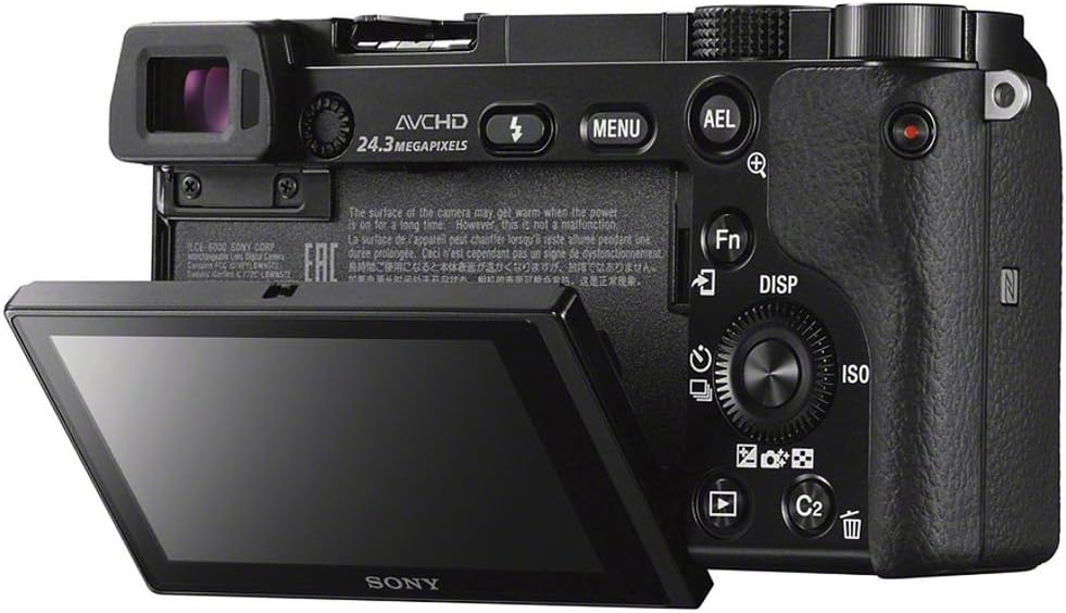 Sony ILCE6000L/B Alpha a6000 Mirrorless Camera with 16-50mm Lens