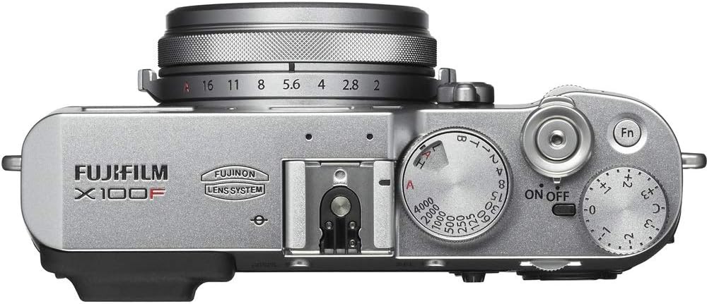 Fujifilm X100F - Silver 24.3 MP APS-C Digital Camera