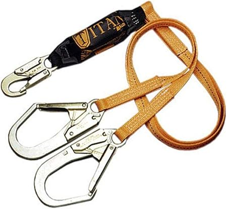 Miller T6122/4FTAF 4ft Double-Legged Shock-Absorbing Lanyard — main product image