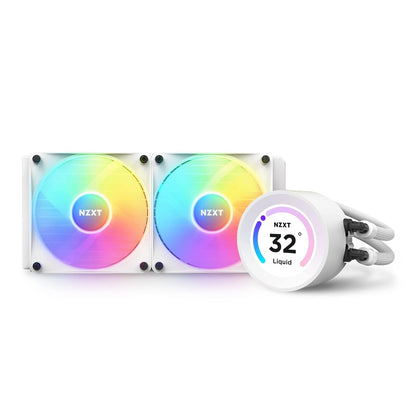 NZXT RL-KR24E-W1 Kraken Elite 240 RGB AIO CPU Cooler White