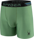 Spyder Mens Boxer Briefs 4 Pack Poly Spandex Performance