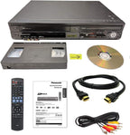 Panasonic VHS DVD Recorder Combo - HDMI, Remote (Renewed)