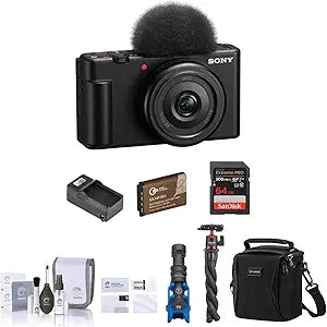 Sony ZV-1F Vlogging Camera Bundle with Accessories