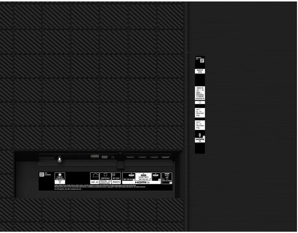 Sony E2SNXR65A80J 65" 4K OLED TV Bundle w/Soundbar & Mount