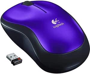 Logitech 910-003807 Wireless Mouse M185 Vivid Violet