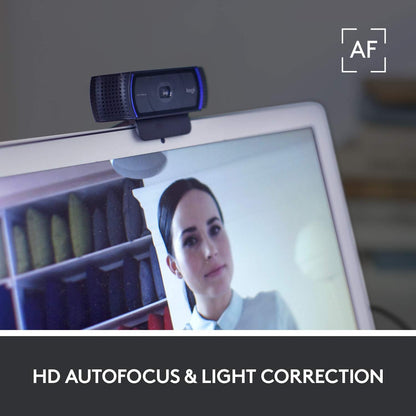 Logitech 960-001257 C920S HD Pro Webcam 1080p