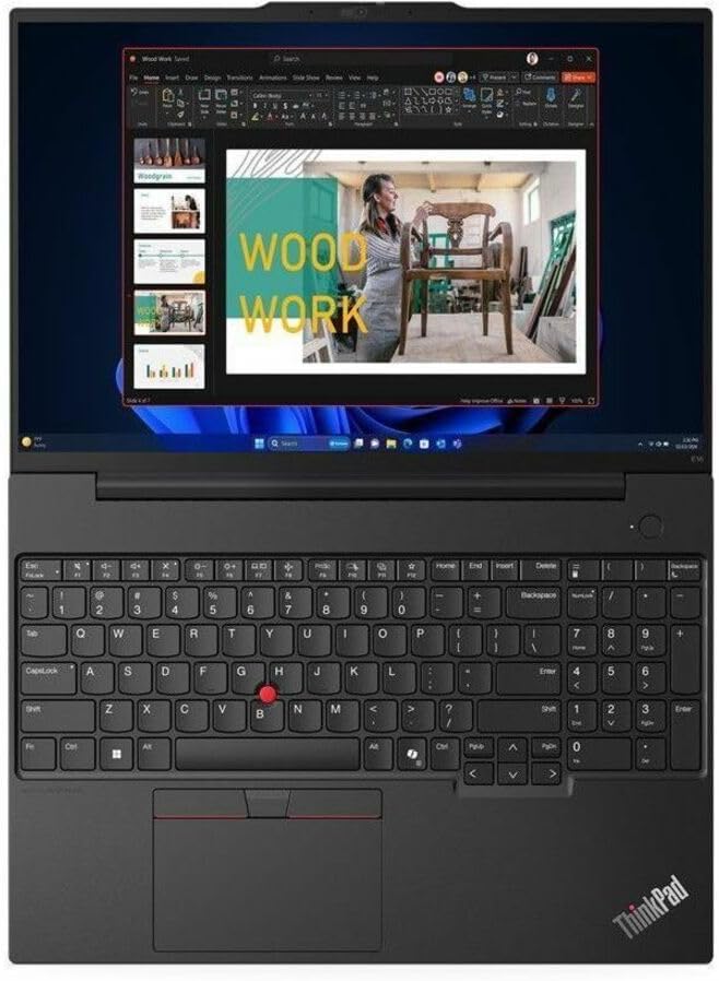 Lenovo 21MA0005US ThinkPad E16 G2 Laptop Ultra 7 16GB 512GB SSD Touch