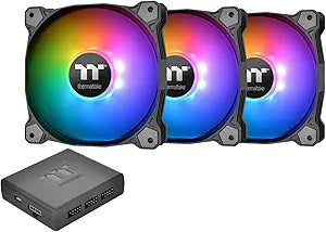 Thermaltake CL-F063-PL12SW-A Pure Plus 12 RGB Case Fan 3-Pack