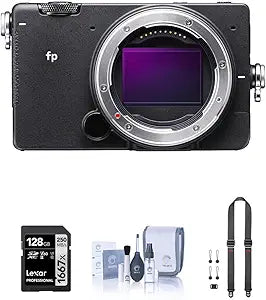 Sigma fp Full-Frame Mirrorless Camera Bundle with Lexar 128GB Card — main product image