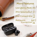JVC HANP1T Nearphones Open Ear Wireless Earbuds