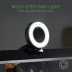 Razer RZ.AC.KR.01.RT Kiyo 1080p Streaming Webcam with Light