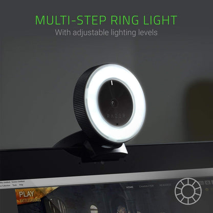 Razer RZ.AC.KR.01.RT Kiyo 1080p Streaming Webcam with Light