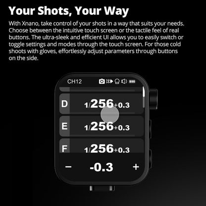 Godox X3 Trigger for Sony 2.4G TTL Touch Screen