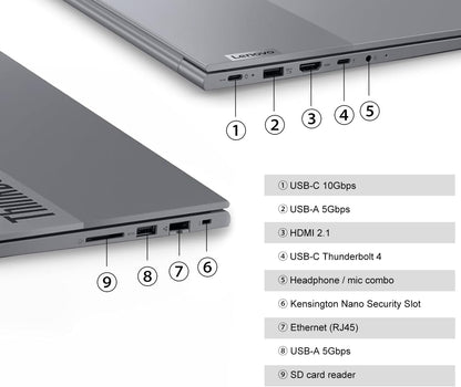 Lenovo 16 G7: Thinkbook 16 Business Laptop - Ultra 5, 16GB, 512GB SSD, AI