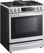 LG Lg 6.3 cu ft. Smart Wi-Fi Enabled ProBake Gas Range