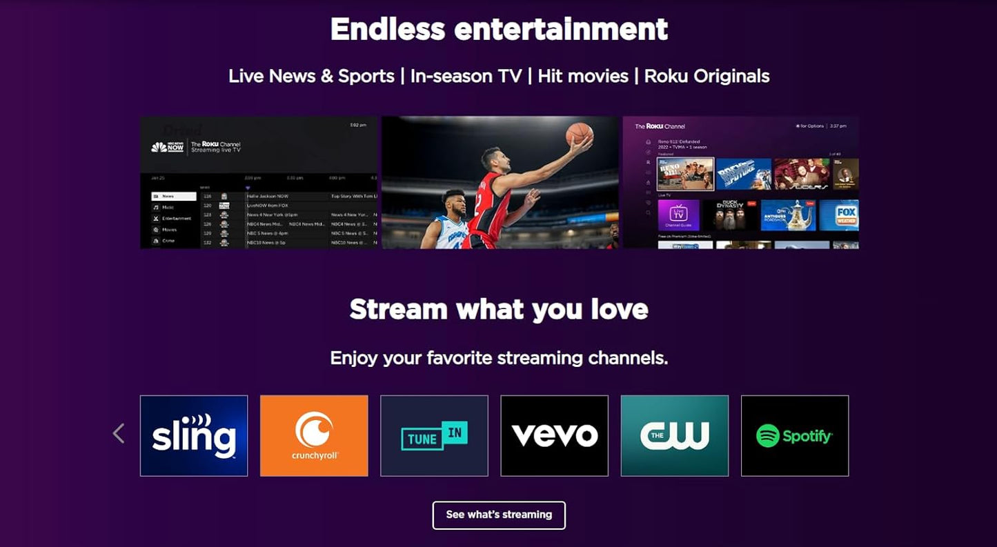 TCL 43-Inch 4K Roku Smart TV - Renewed
