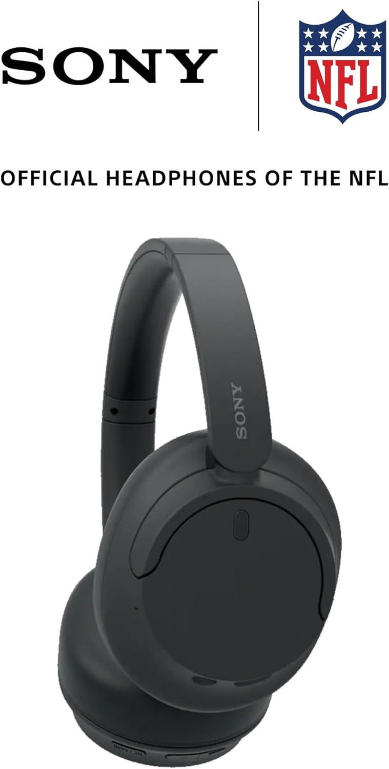 Sony WHCH720N/B Wireless Noise Canceling Headphones Black