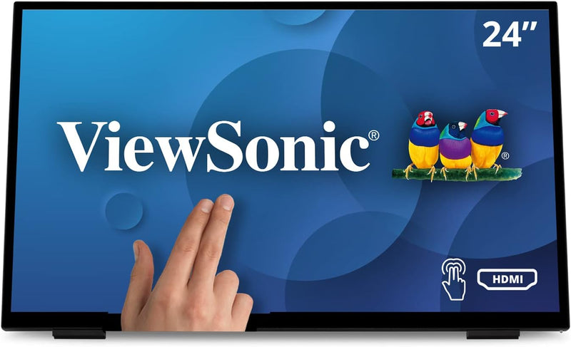ViewSonic TD2465 24 Inch Touch Screen Monitor Ergonomic — main product image