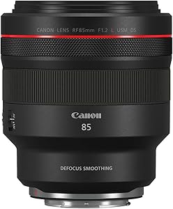 Canon 3450C002 RF 85mm F1.2 L USM DS Portrait Lens