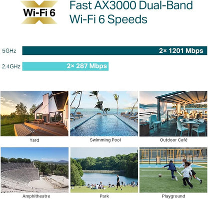 TP-Link EAP650-Outdoor AX3000 WiFi 6 Access Point