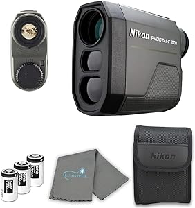 Nikon Prostaff Laser Rangefinder Bundle Lumintrail Cloth