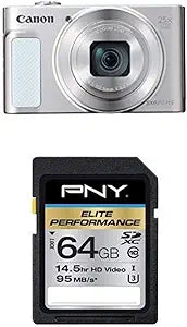 Canon Digital Camera Optical Zoom Silver Card