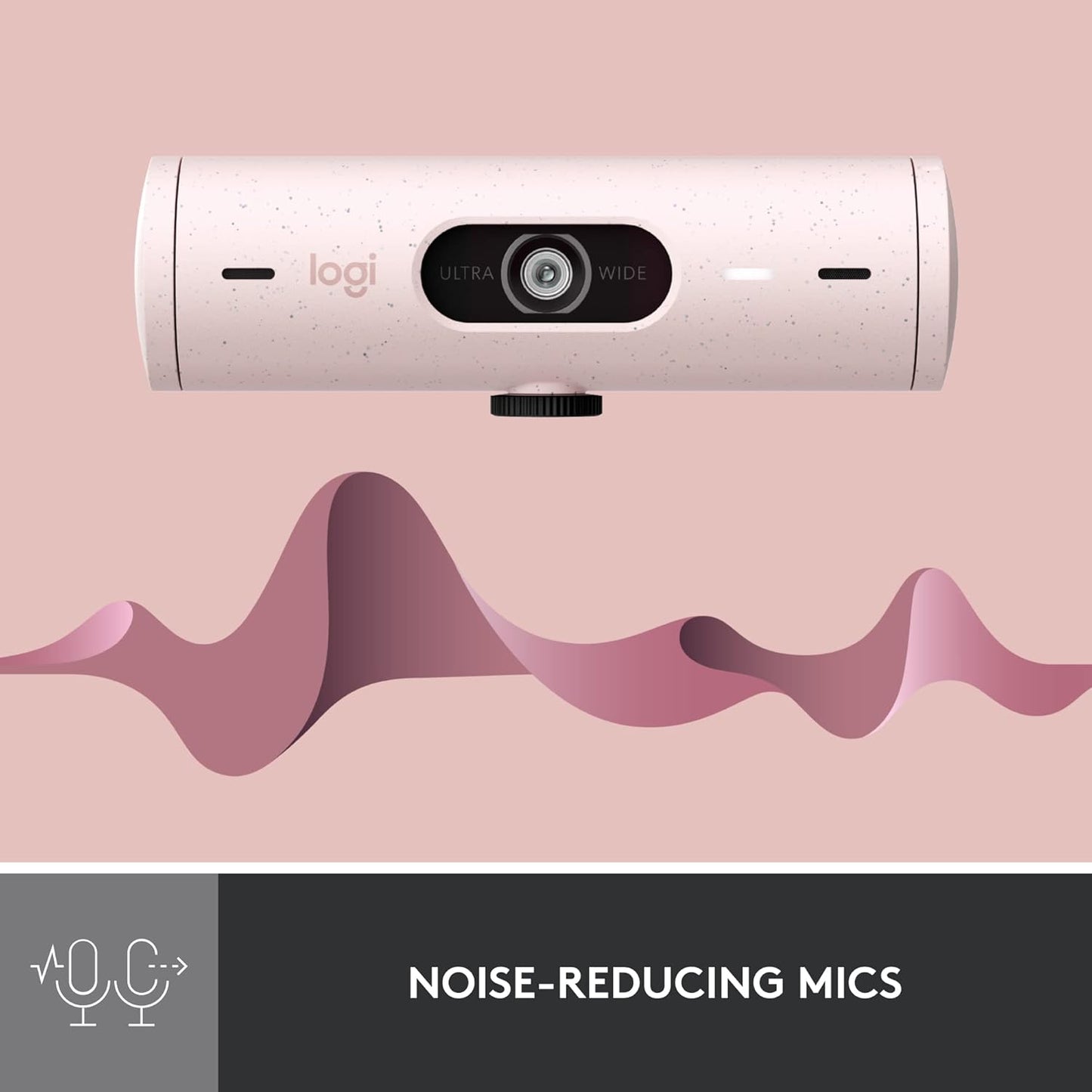 Logitech Brio 500 Full HD Webcam - Rose