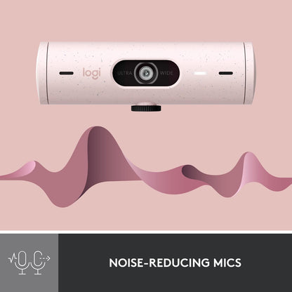 Logitech Brio 500 Full HD Webcam - Rose