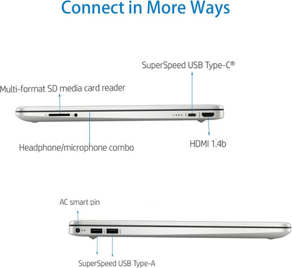 HP i3 15.6" Touchscreen Laptop with Accessories