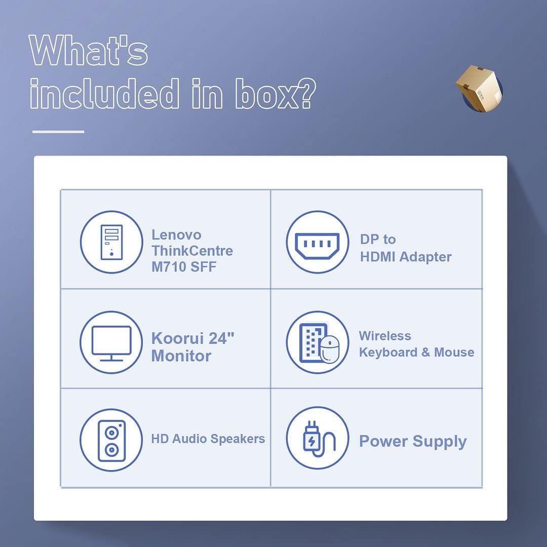 Lenovo M710s ThinkCentre i7 Desktop Bundle