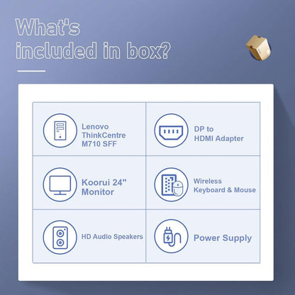 Lenovo M710s ThinkCentre i7 Desktop Bundle