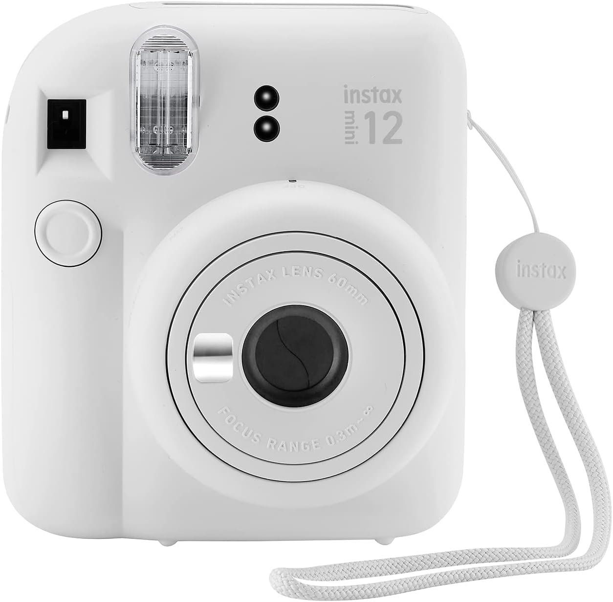 Fujifilm Mini12 Instant Camera Kit Clay White