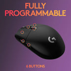 Logitech 910-005280-cr G305 Mouse: LIGHTSPEED Wireless Gaming Renewed