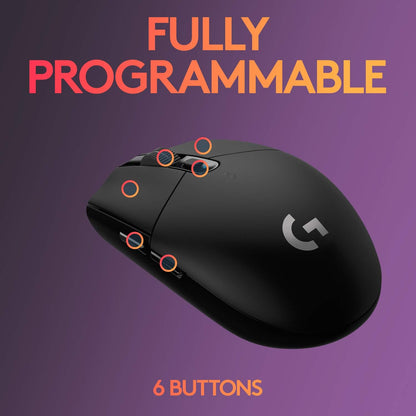 Logitech 910-005280-cr G305 Mouse: LIGHTSPEED Wireless Gaming Renewed