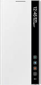 Samsung EF-ZN970CWEGWW Galaxy Note 10 Clear View Cover - White — main product image