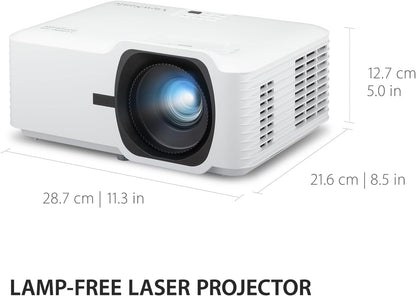 ViewSonic LS740W Laser Projector 5000 Lumens WXGA Zoom Renewed