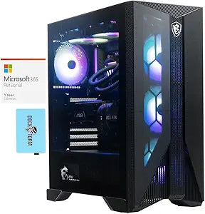MSI AeRS12TD260 Gaming PC i7 32GB RAM 7.6TB SSD RTX 3070