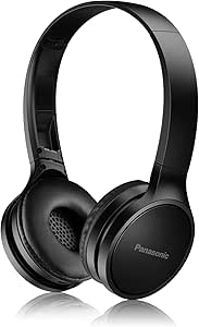 Panasonic RP-HF400B-K Bluetooth Wireless On-Ear Headphones Black — main product image