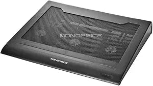 Monoprice 108422 Ergonomic Metal Mesh Laptop Cooling Stand