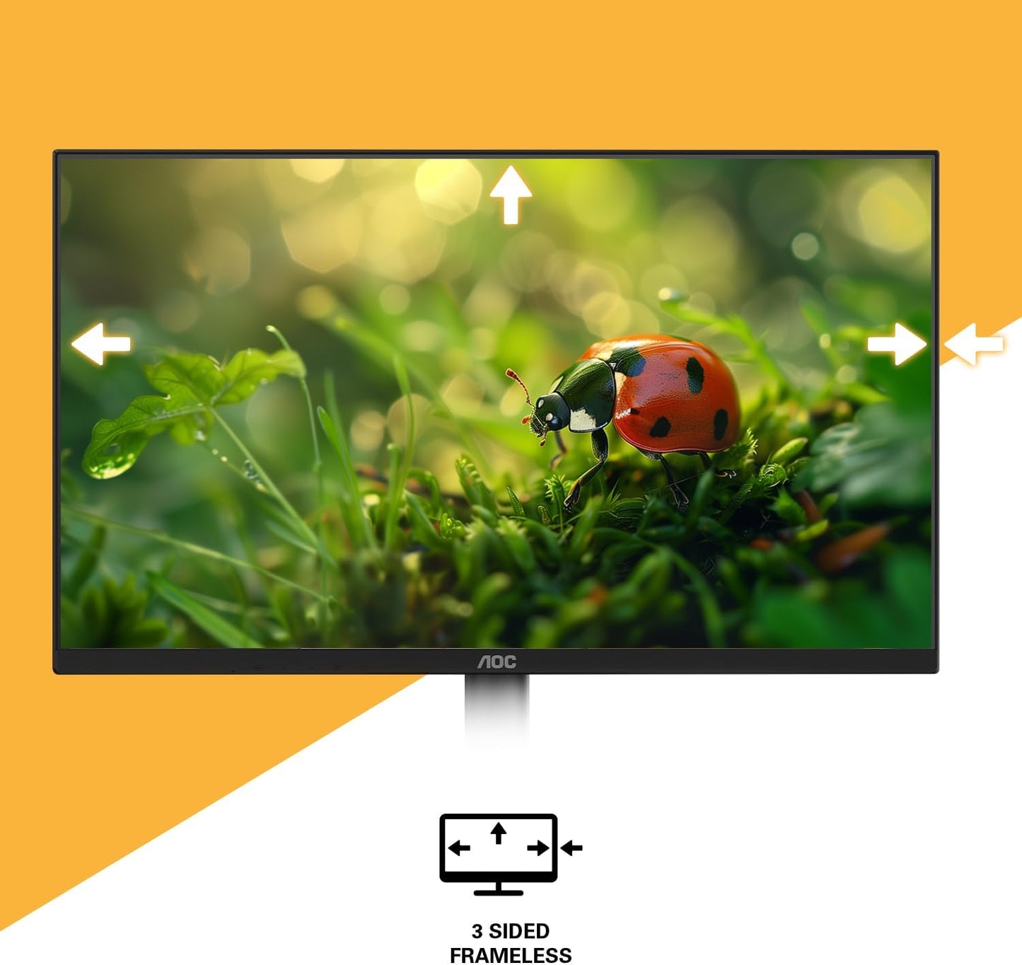 AOC 27B30H 27" FHD 100Hz IPS Frameless Monitor