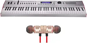 Kurzweil Artis 7 76-Key Stage Piano with Bluetooth Earbuds