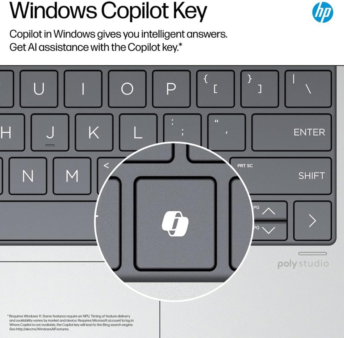 HP Envy x360 14" AI Copilot 2-in-1 Laptop Ryzen 7-8840HS