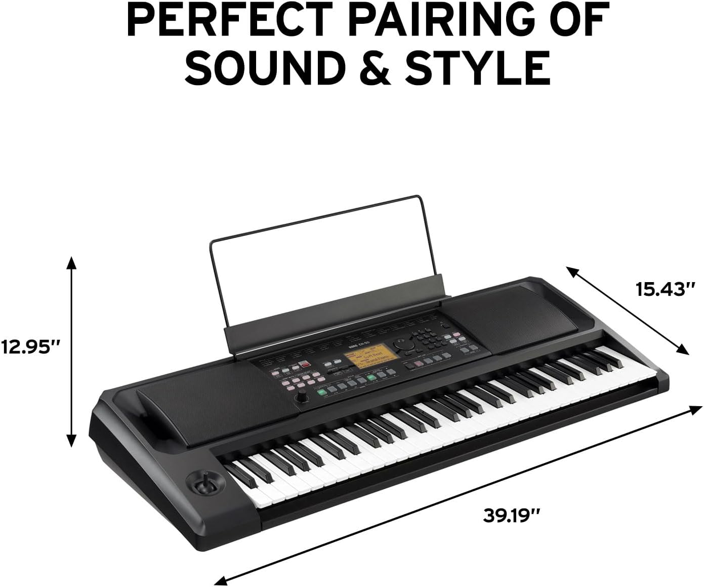 Korg EK50 61-Key Arranger Keyboard: Entertainer Series