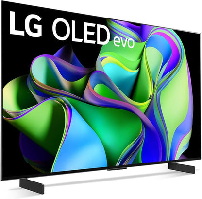 LG CRTE66LGOLED48C3PUARB OLED evo C3 48" 4K TV (Renewed)